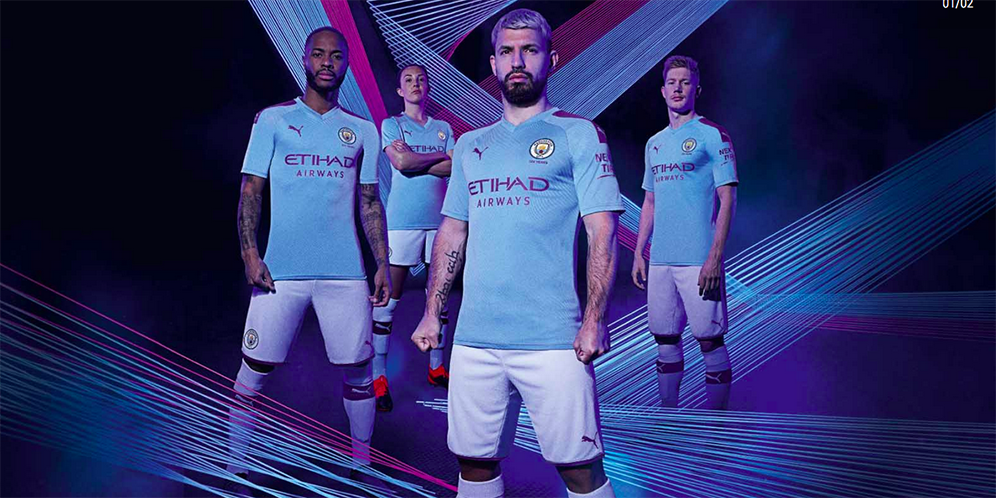 Intip Jersey Manchester City Usai 'Selingkuh' ke PUMA